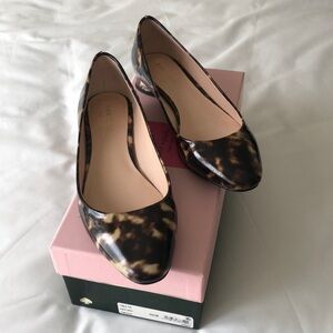 Kate Spade tortoise flats